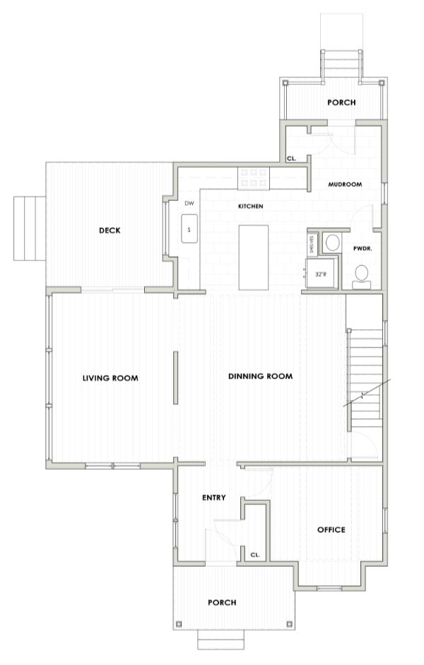 Beacon House Revival: SFirst Floor Plan After
