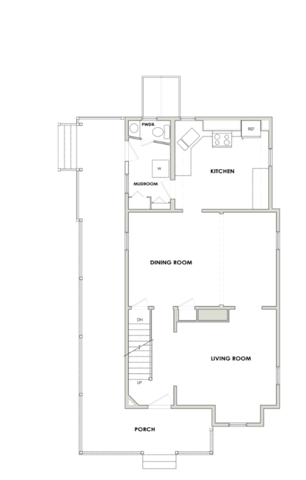 Beacon House Revival: First Floor Before