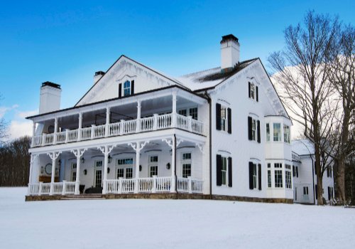 Hudson Valley Farmhouse After Construction