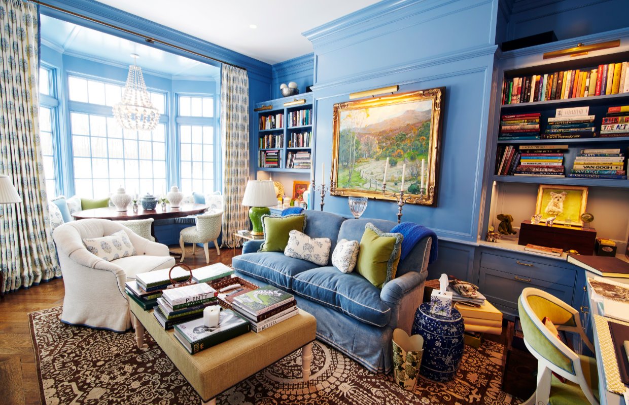 Blue Home Office View 2