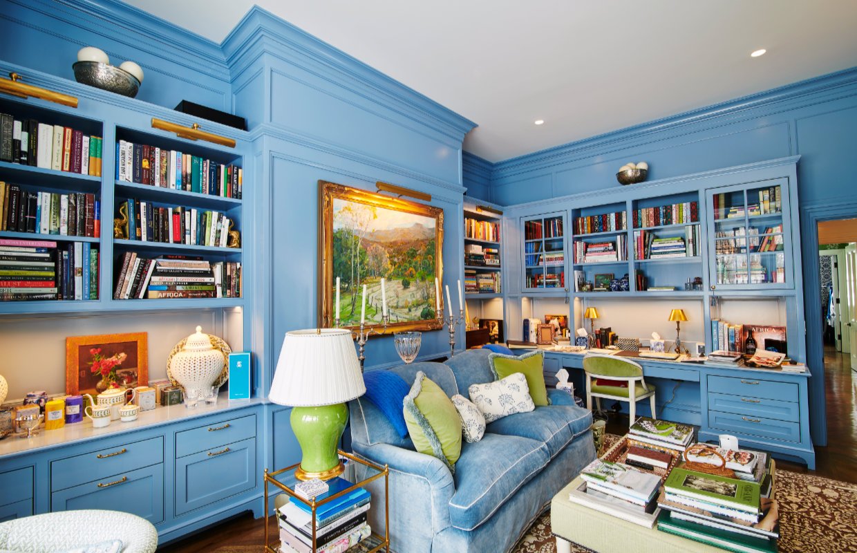 Blue Home Office View 3